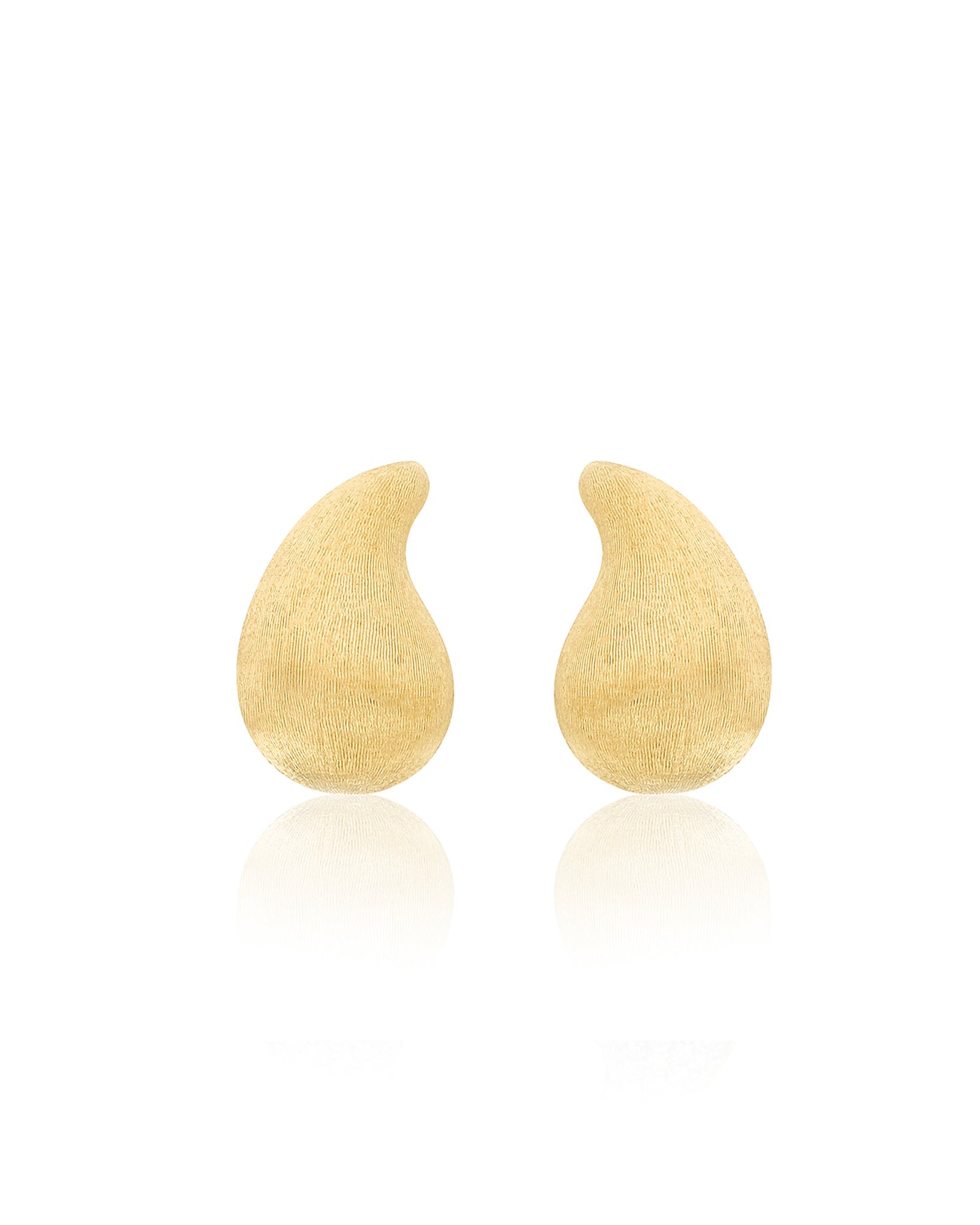 "Cachemire" gold mini earrings