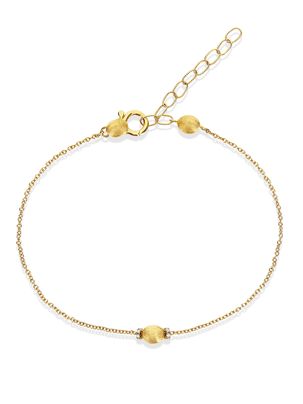 "dancing Élite" gold and diamonds essential bracelet