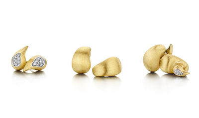 "Cashmere" 18kt gold earrings: an extremely versatile jewel