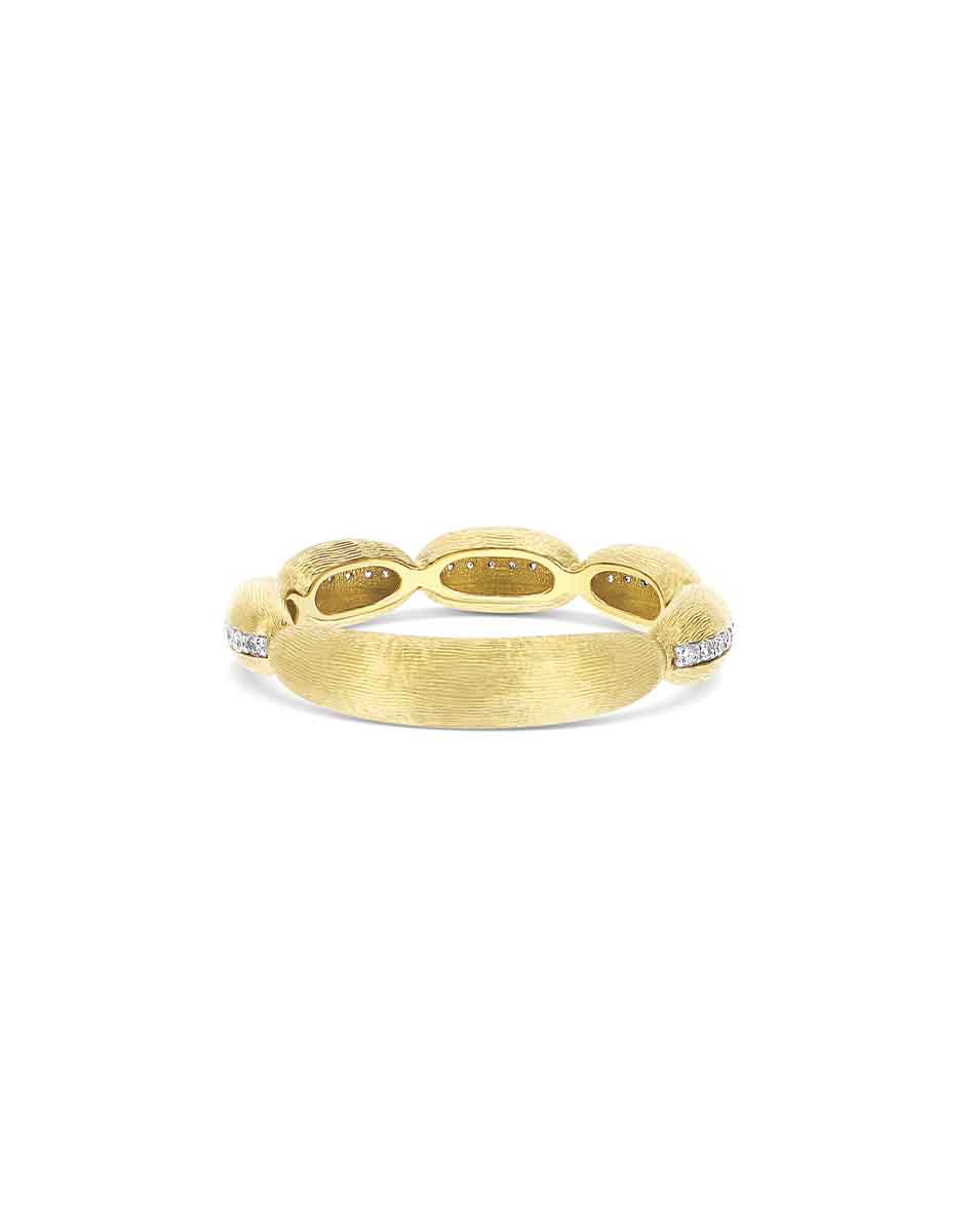 Ring “Diva” mit Boules in Gold und Diamanten