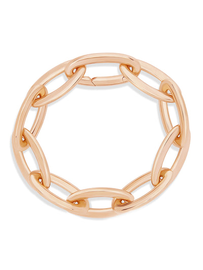 "Libera icon" rose gold chain bracelet