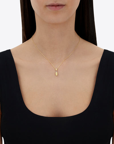 "dancing Élite" gold and diamonds small pendant
