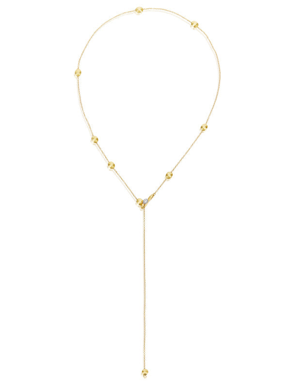 NANIS ナニス　シルクサテン仕上げのネックレス　ダイヤ Nanisエッセンシャルジュエリー – Nanis Italian Jewels