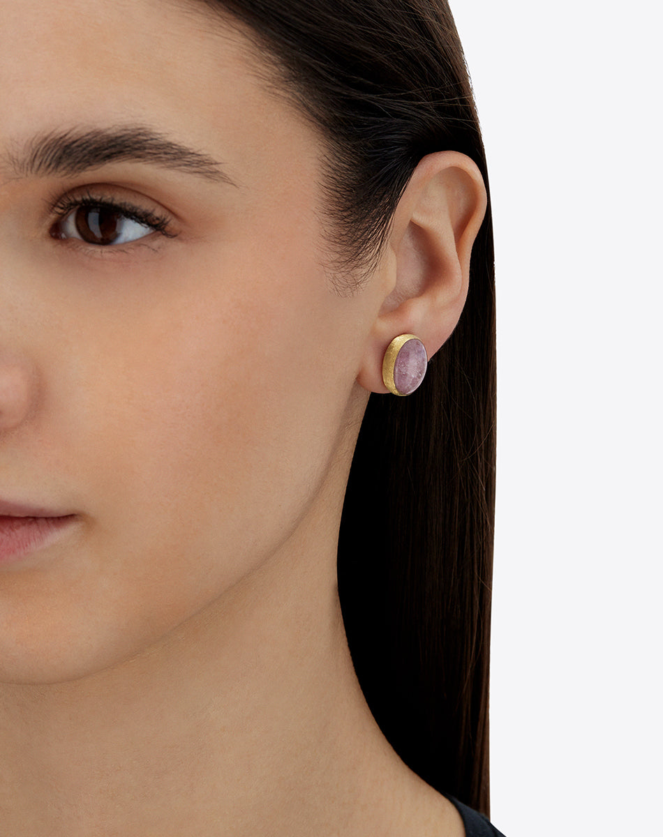 Orecchini Boules Rosolio (piccoli)