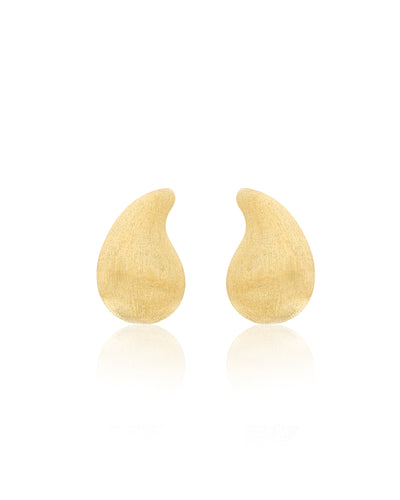 "Cachemire" gold mini earrings