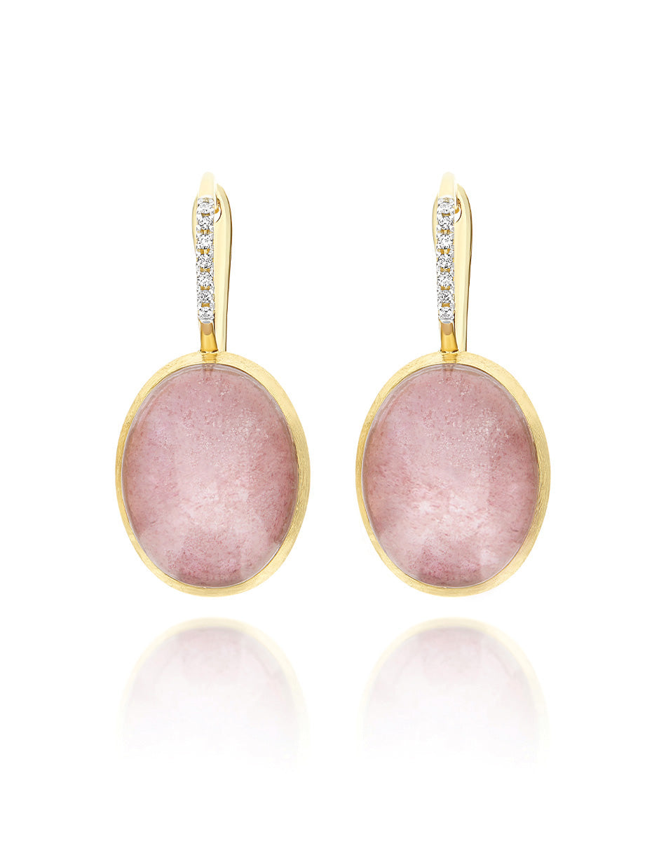 Orecchini Ciliegine Boules Rosolio (grandi)