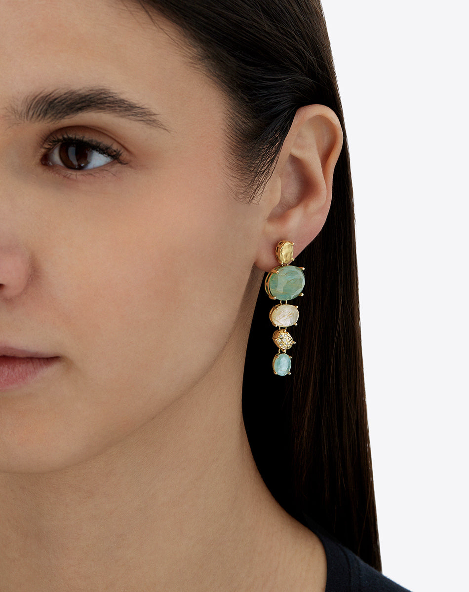 ゴールド＆天然石ピアス – Nanis Italian Jewels
