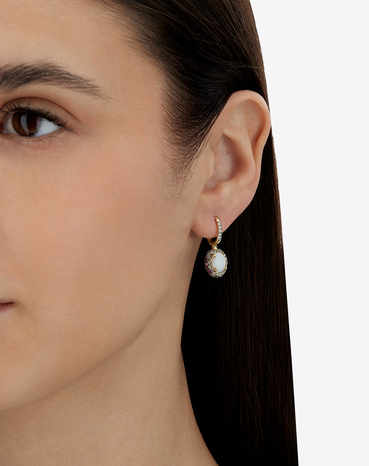 Orecchini A Perno - Double Silver Online Da BIJOU BRIGITTE - Foto 4