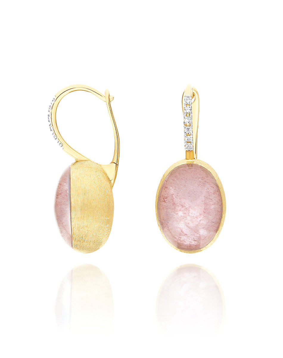 BOULES」CILIEGINEピアス ROSOLIO：彫入りゴールド