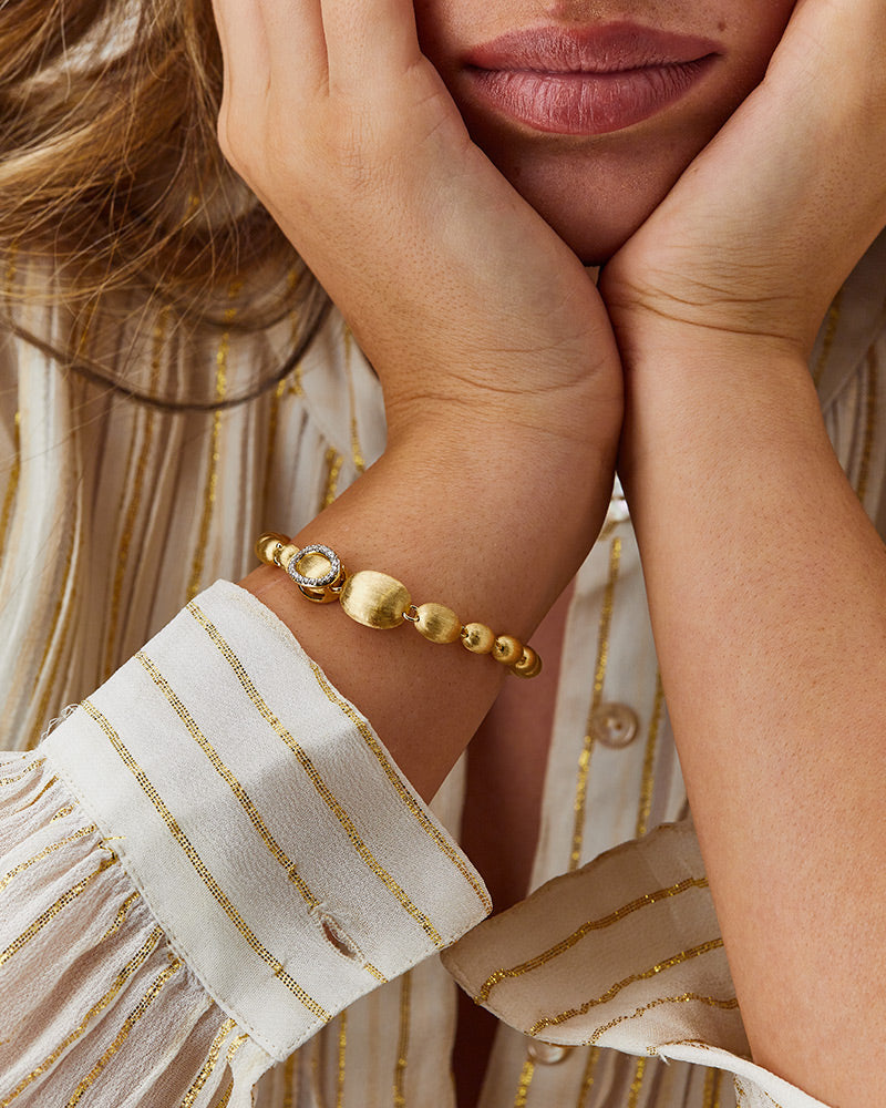 "ivy" gold and diamonds bracelet