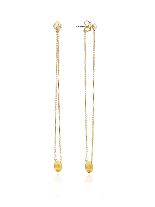 ★パリ発 Rouje ルージュ★ LUCIA ピアス オーバーサイズ GOLD Lucia Uni Uni Doré • Rouje