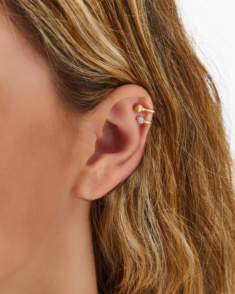 ゴールドピアス イヤーカフ – Nanis Italian Jewels ゴールドピアス イヤーカフ – Nanis Italian Jewels