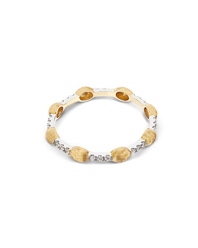 "dancing Élite" diamonds bars and gold boules ring