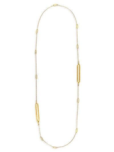 Collana chanel "LIBERA" con catena in oro lunga