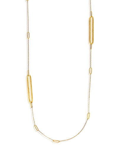 Collana chanel "LIBERA" con catena in oro lunga