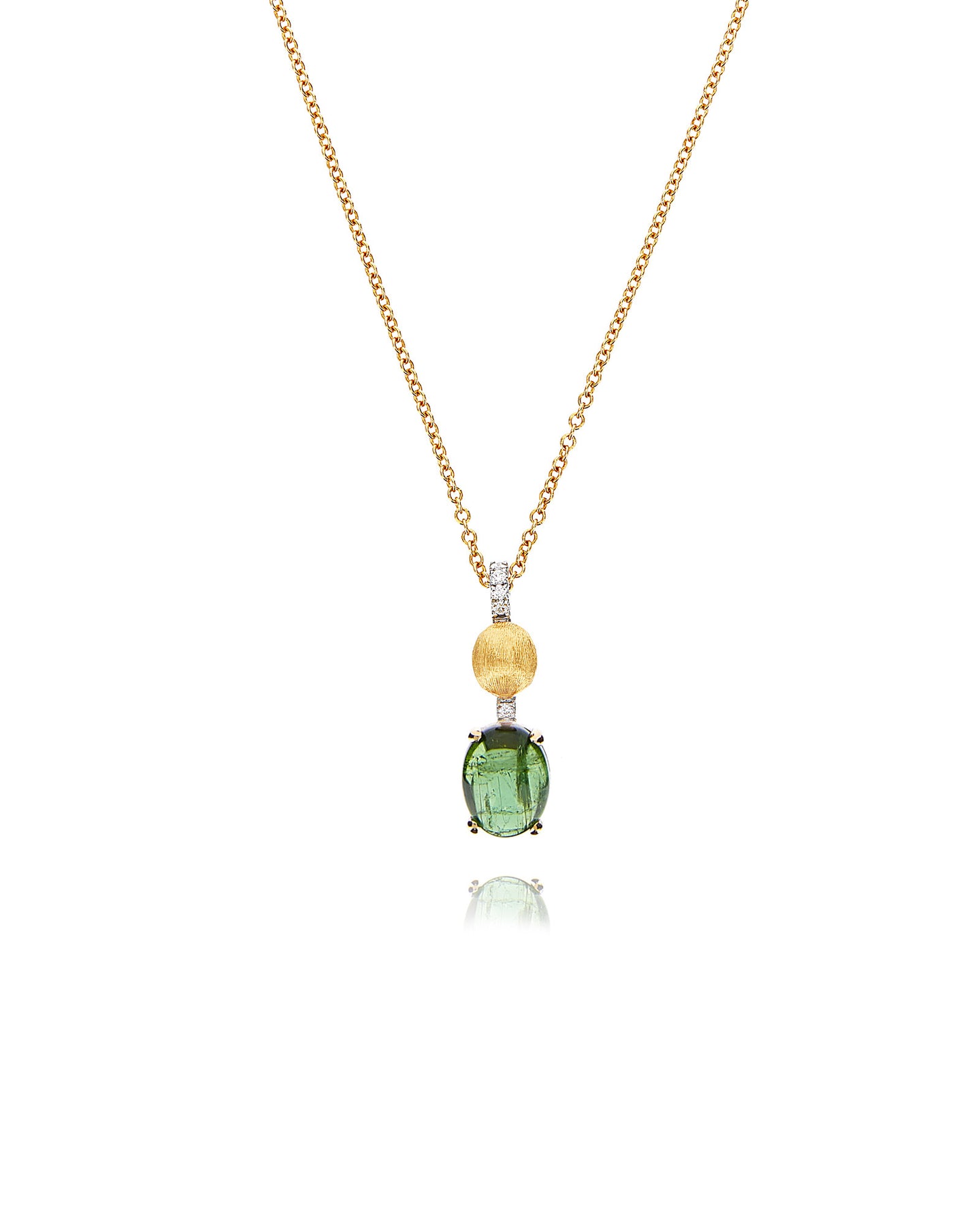 Nanis Collana "DANCING TOURMALINES" pendente con ciondolo in oro, diamanti e – Nanis Italian Jewels