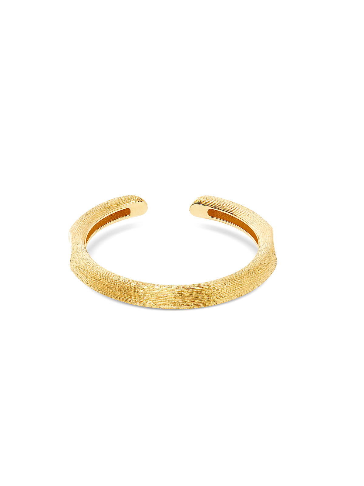 "libera" gold ring with diamond accents