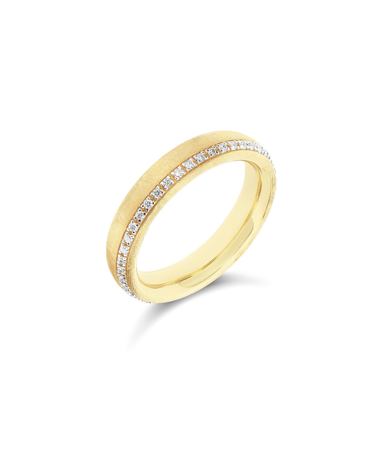 Anello di fidanzamento "LIBERA ICON" in oro e diamanti (piccolo)