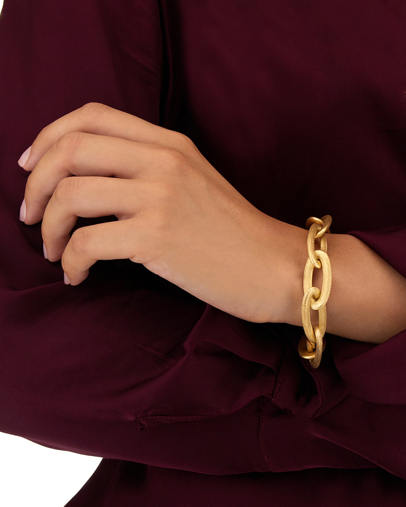 "libera icon" gold chain bracelet 