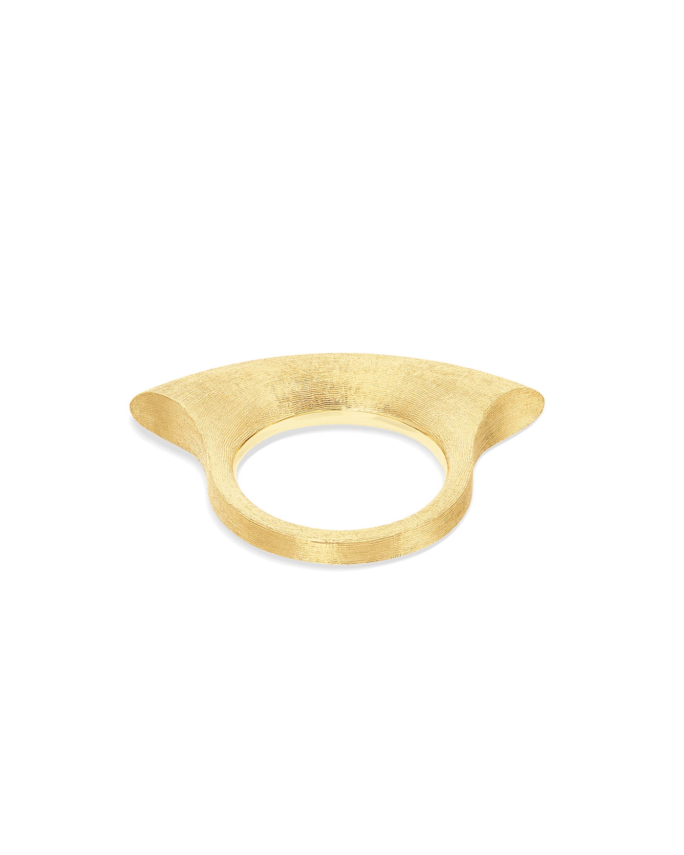 "libera icon" gold and diamonds contemporary ring 
