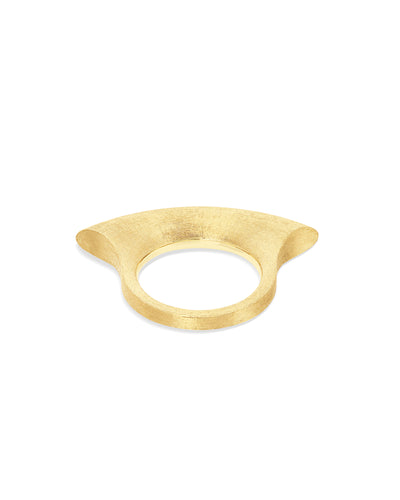 "libera icon" gold and diamonds contemporary ring 