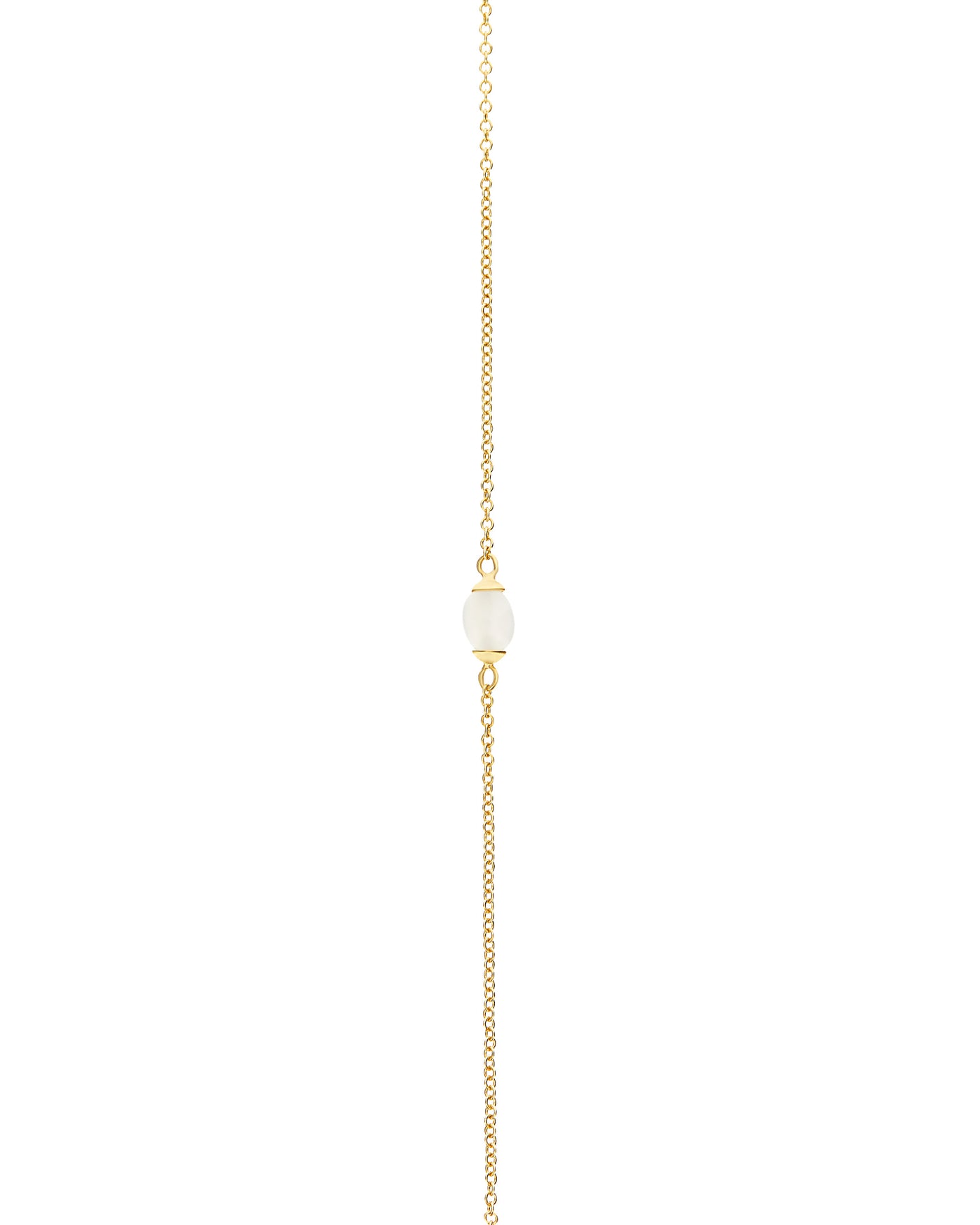 "white desert" gold and moonstone necklace (small)