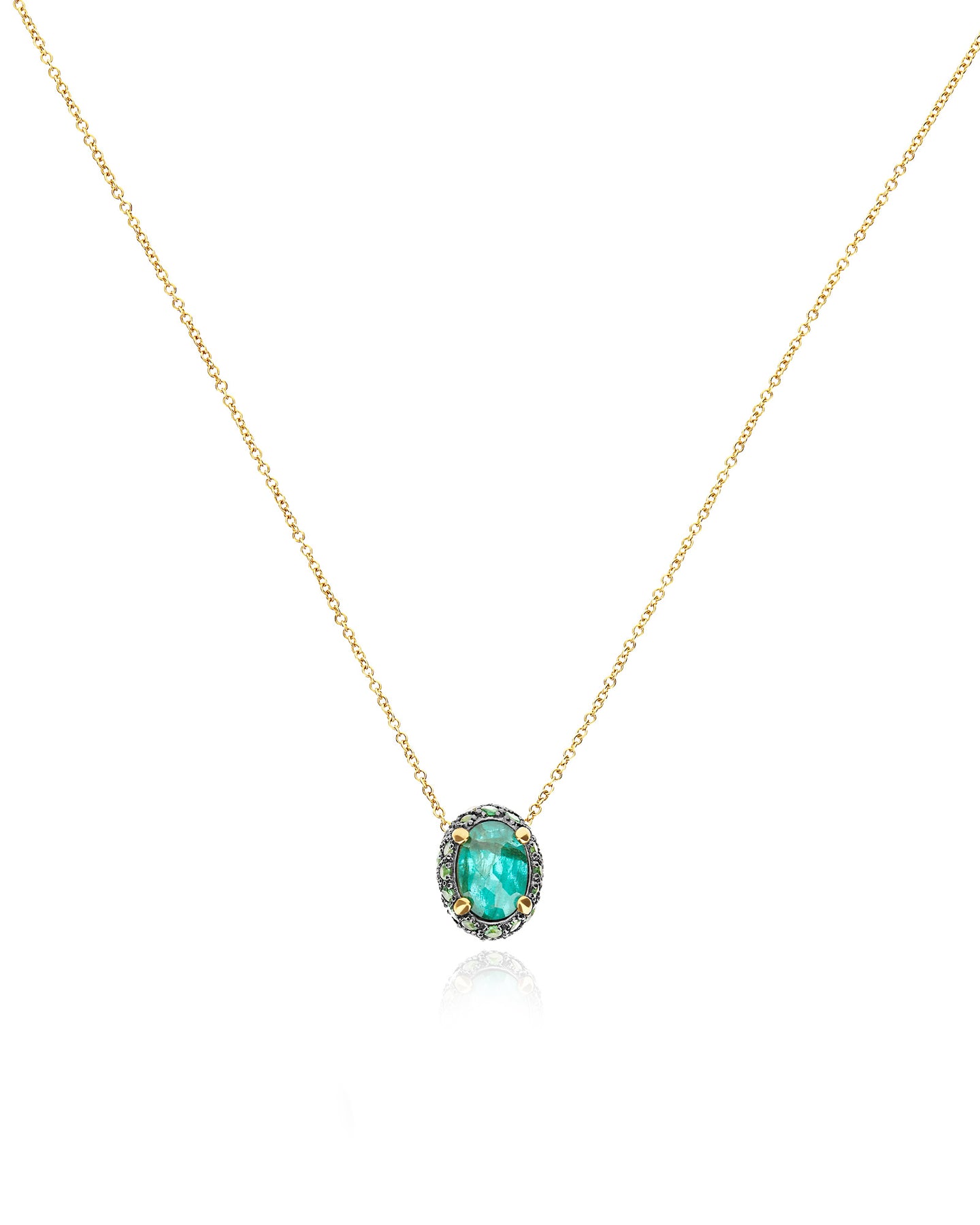 Nanis Collana "DANCING REVERSE" double face con ciondolo in oro, diamanti, t – Nanis Italian Jewels