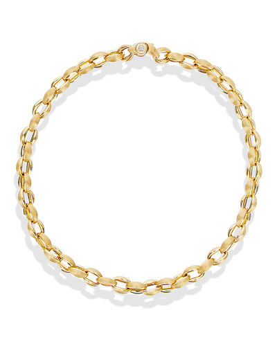 "trasformista" gold and diamonds bracelet and necklace