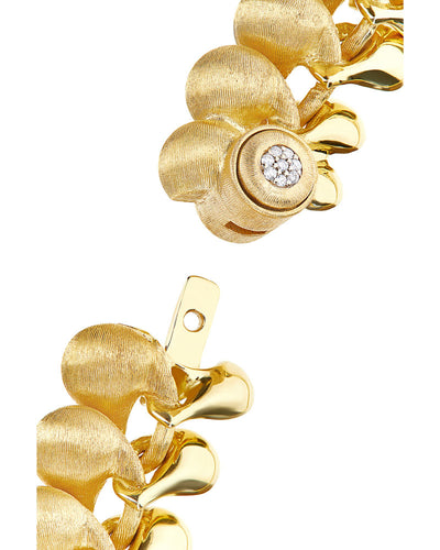 "trasformista" gold and diamonds bracelet