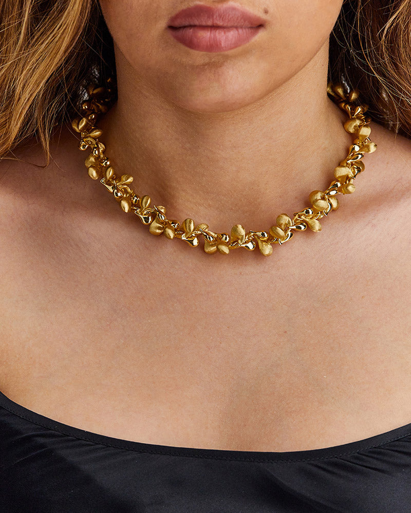 Collana statement "TRASFORMISTA" in oro