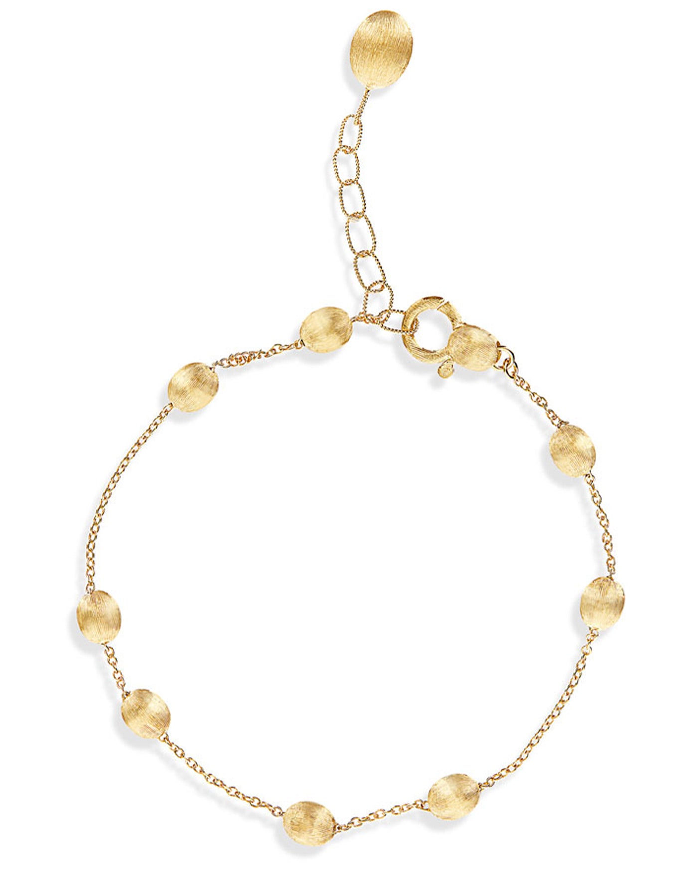 "soffio" gold boules bracelet