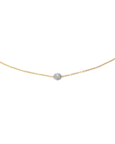 "élite" gold and diamonds light point necklace